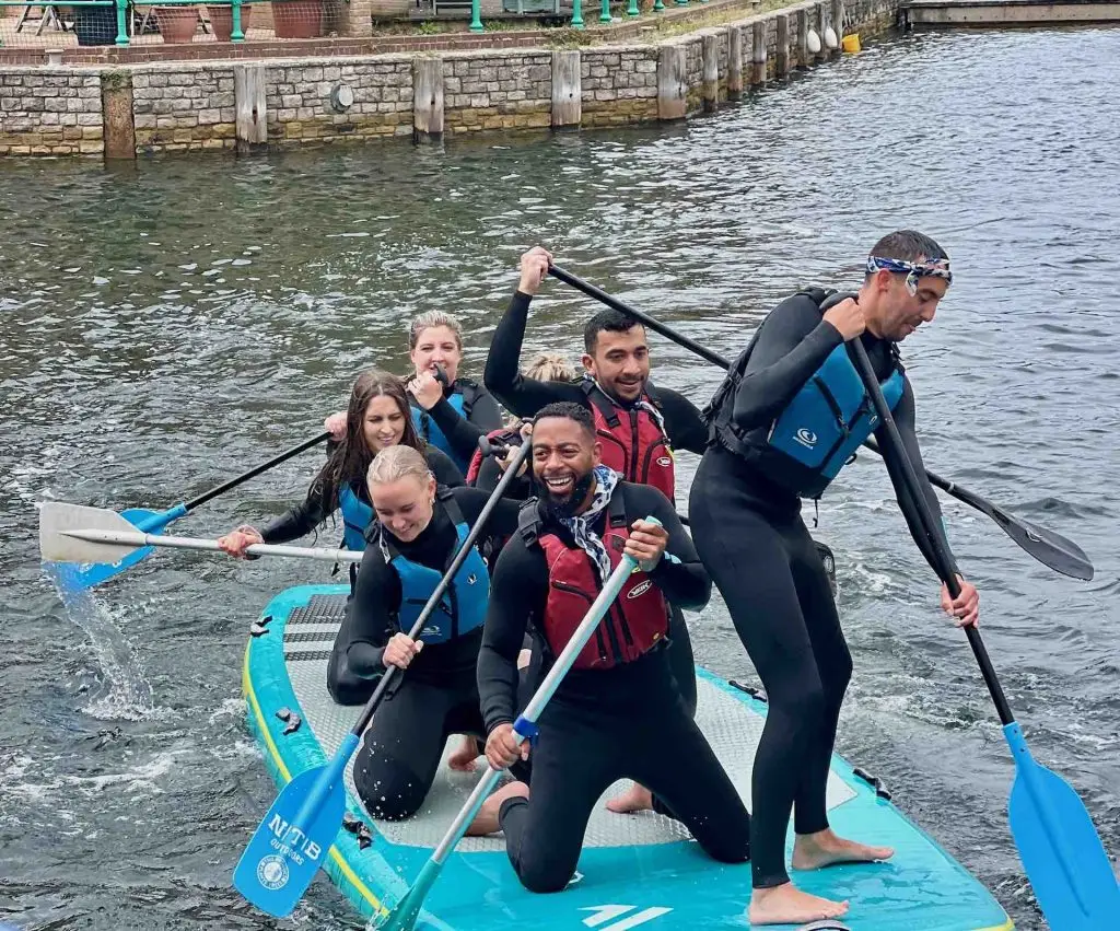 SUP_lesson_in_Brighton_marina