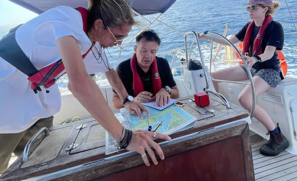 day skipper theory course brighton put into practice 2025 at sea