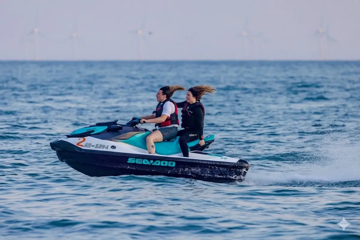 jet ski ride trip brighton